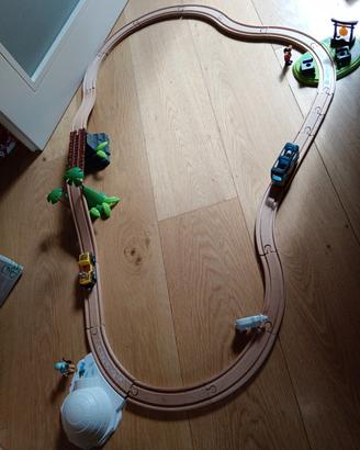 pista in legno