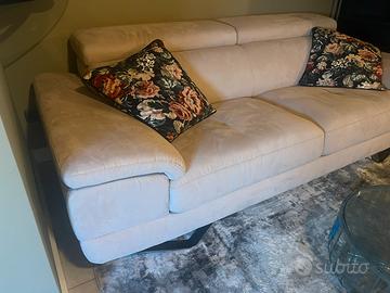 Divano 3 posti - colore rosa antico