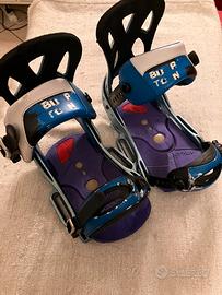 Attacchi snowboard Burton Mission