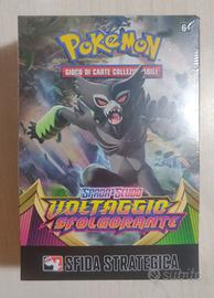 Kit Prerelease Pokemon VOLTAGGIO SFOLGORANTE sfida