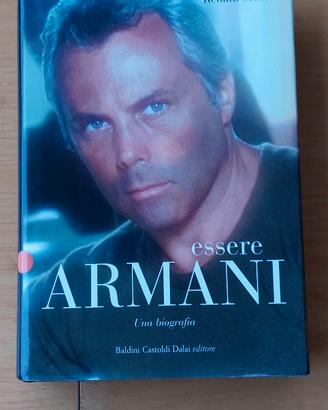 Libro essere Armani