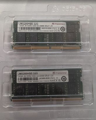 Ram SODIMM DDR4 3200Mhz 64Gb