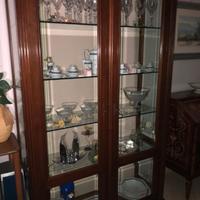 Vetrina e libreria Luigi XVI