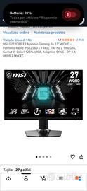Monitor Gaming MSI
