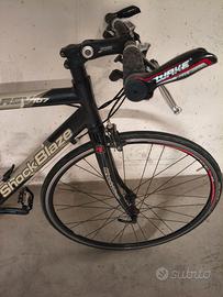 Bici corsa manubrio dritto Shockblaze 