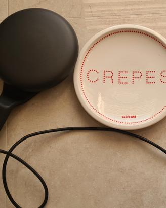 Creperia Girmi GR 12 con piatto