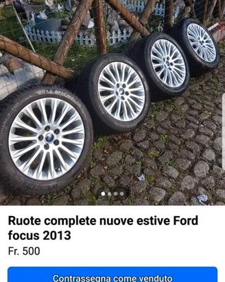 Ruote complete estive focus