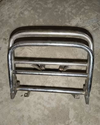 portapacchi posteriore cromato vespa accessorio vi