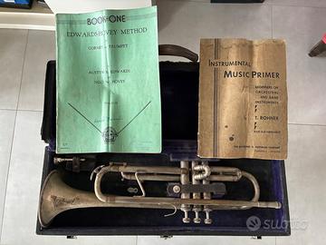 Tromba d’epoca USA anni ’20–’30 – con custodia