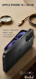 iPhone 16 nuovo sigillato