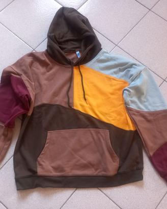 Felpa uomo colorata