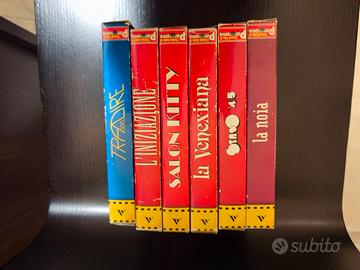 6 film di Tinto Brass VHS 