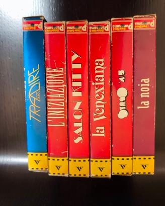 6 film di Tinto Brass VHS 