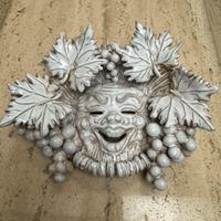 Maschera in terracotta