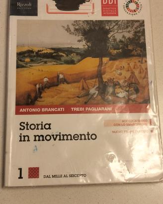 libro scolastico di Storia scuola superiore 