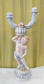 Candelabro in ceramica