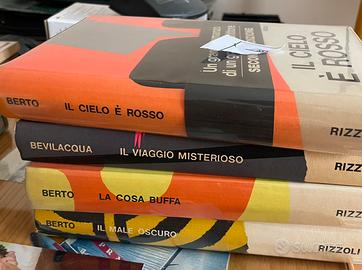 4 libri, 3 di Berto, uno di Bevilacqua