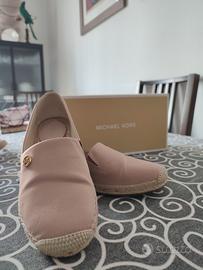 Michael Kors espadrillas donna seta rosa