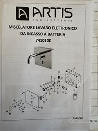 MISCELATORE ELETTRONICO E CASSETTE SCARICO