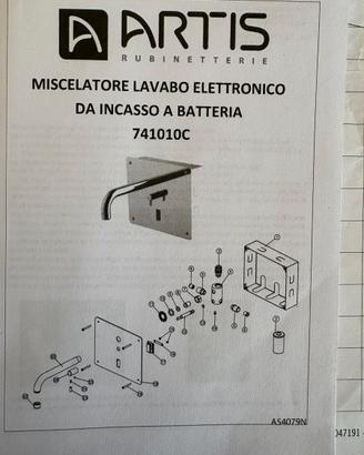 MISCELATORE ELETTRONICO E CASSETTE SCARICO