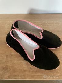 Friulane in velluto bicolor