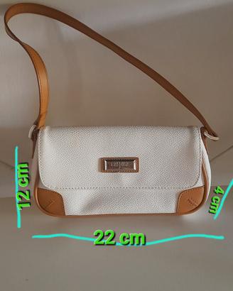 pochette Carpisa bianca e cammello 
