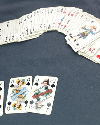 Due Mazzi Mini Carte da Gioco PIATNIK Vintage