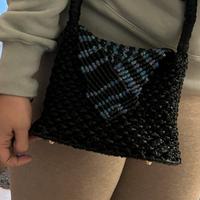 Borsa in macrame Dark boho