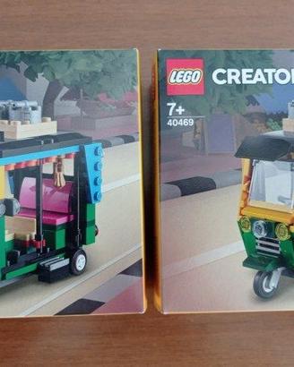 Lego Tuk Tuk Creator 40469 Nuovi Sigillati