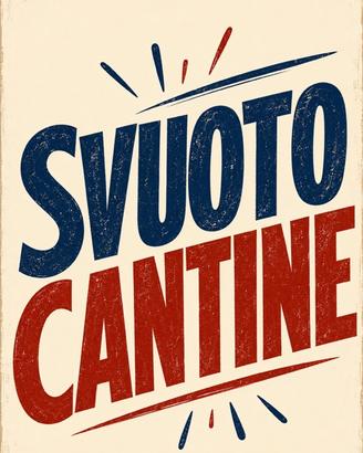 Svuoto cantine