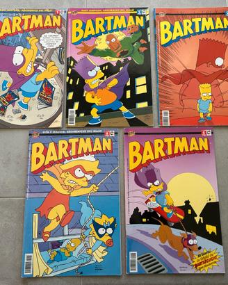 Fumetti Bartman Bart Simpson Bongo Comics Group nu