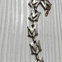 Braccialetto vintage in acciaio 