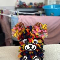 Pupazzetto in lana fatto a mano