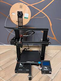 Stampante 3d CREALITY ENDER 3 piatto in vetro