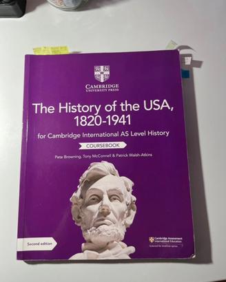 “The history of the USA, 1820-1941”