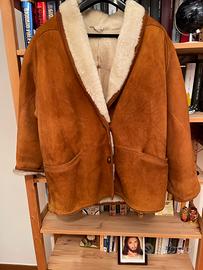 Giacca shearling taglia 46