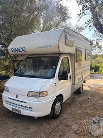 camper fiat ducato t.d Rimor 