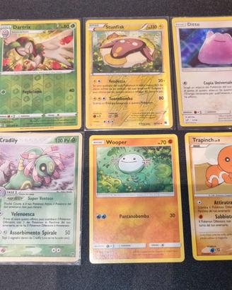 Mix Rari - Cradily & Ditto (6 Carte)