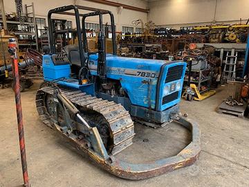 Landini 7830 con ruspa (visibile zona Forlì)