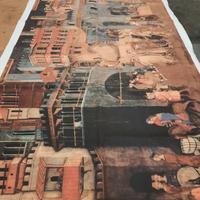 Tessuto da muro Buongoverno di Lorenzetti