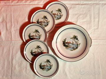 Set Dolce Vintage in Porcellana Bavaria 6 pezzin