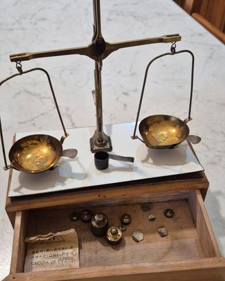 Bilancino di precisione in ottone