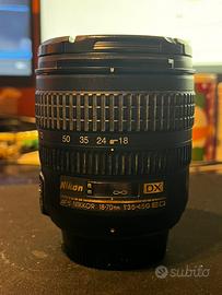 Nikon AF-S 18-70mm F3,5-4,5G ED DX per Aps-c