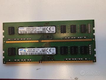 2x 8GB DDR3 RAM Samsung PC3-12800