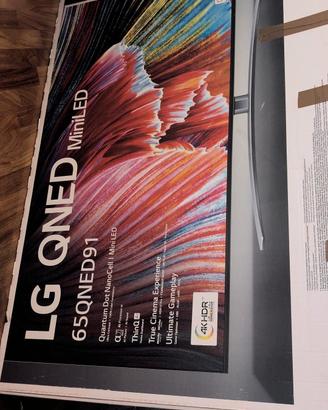 TV 65 pollici Lg Qled Mini led 