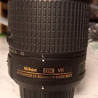 Nikon 55-200mm f/4-5.6G ED VR II | Teleobiettivo 