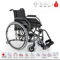 Sedia a rotelle professionale ultraleggera SURACE