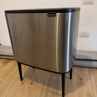 Brabantia Bo Touch High Acciaio - Pattumiera 3x11L