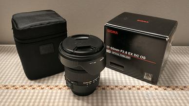 Sigma 17-50mm f/2.8 EX DC OS HSM per Canon