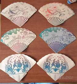 Ventagli cartone cinema Vintage